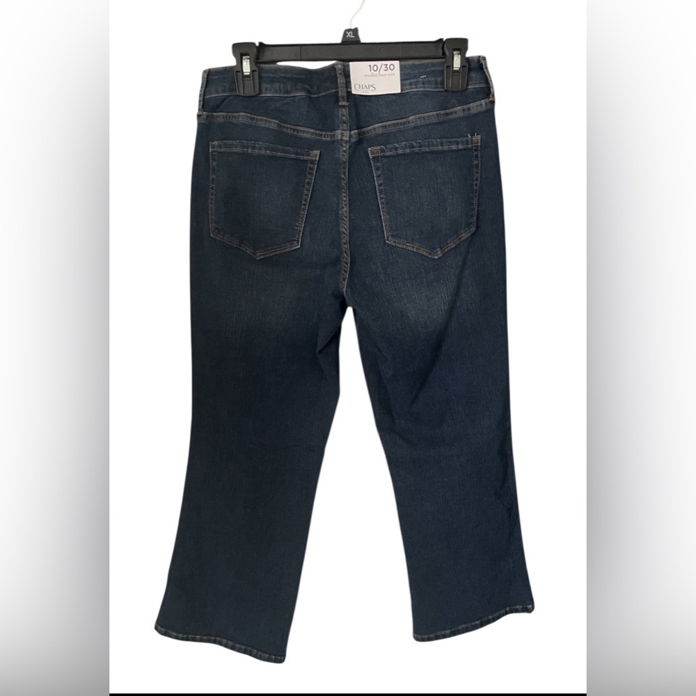 CHAPS jeans , MID RISE CROP KICK - Picture 2 of 6